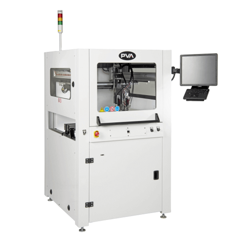 Flex Cell Custom Selective Coating/Dispensing System on white background