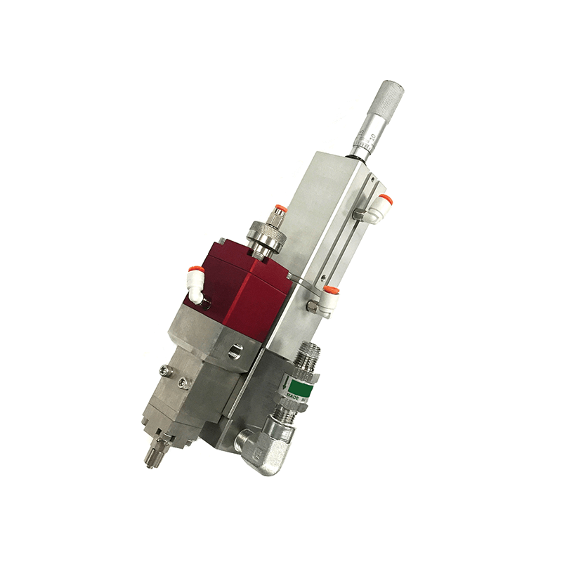MV600 Positive Displacement Dispensing Valve product shot on white background