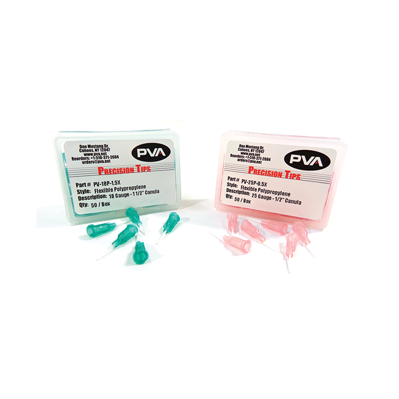 R Series Flexible Needles Plastic Hub with Polypropylene Canula on white background