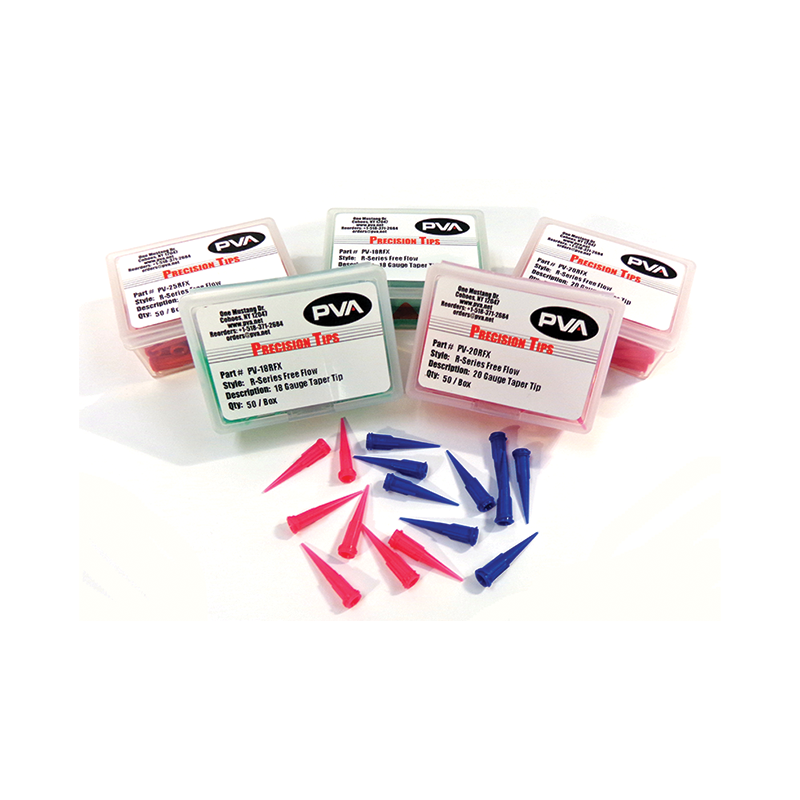 R Series Taper Tip Nozzle All Plastic Free Flow on white background