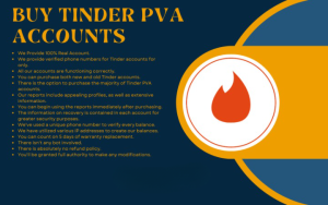 Buy Tinder Pva Accounts